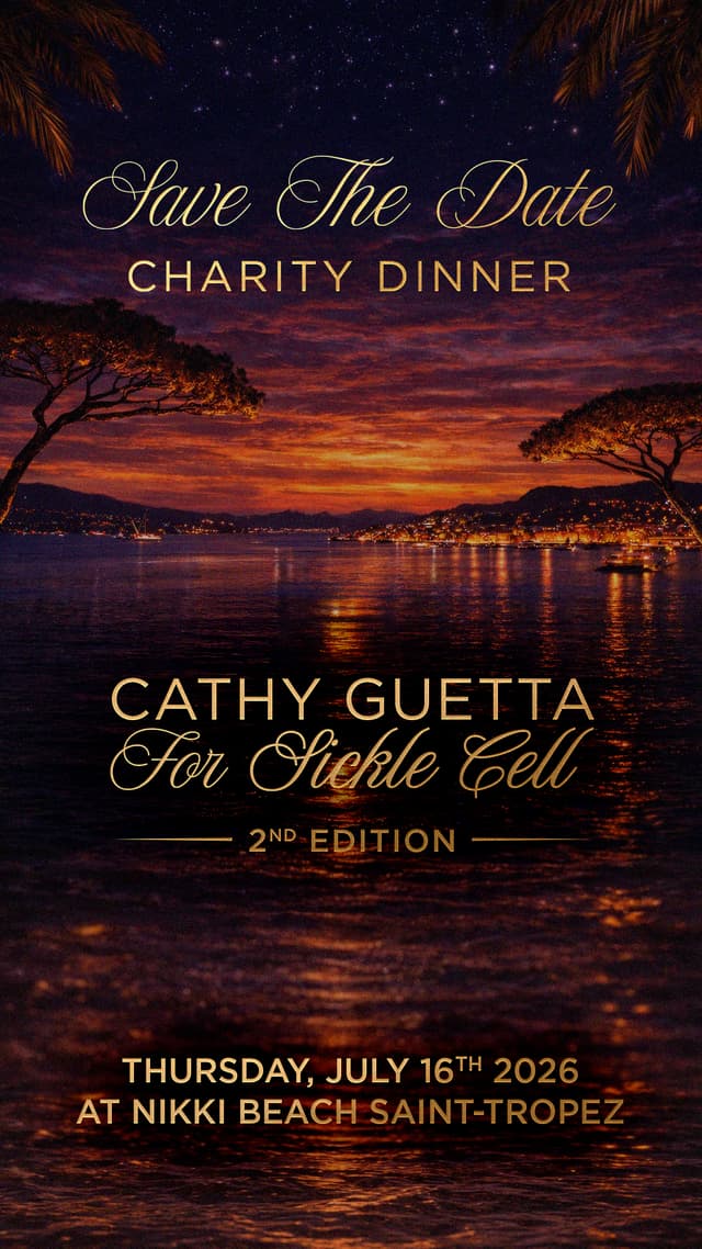 Cathy Guetta for Sickle Cell Disease